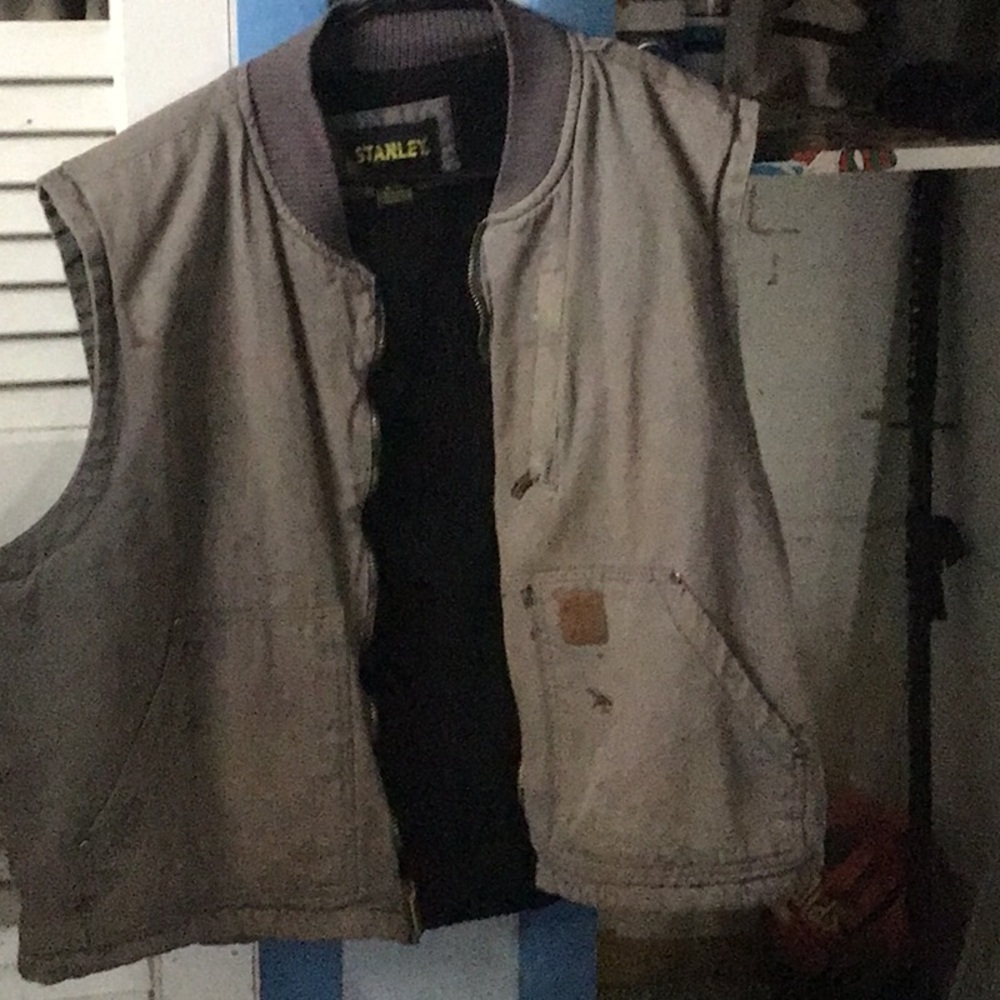 Stanley Gray Sleeveless Vest